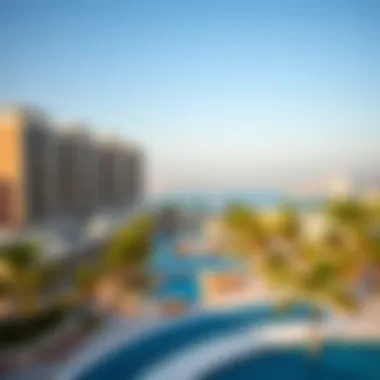 Panoramic View of Barcelo Residence Panoramic view highlighting Barcelo Residence's location in Dubai