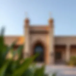 Exterior view of Al Shindagha Museum showcasing traditional architecture