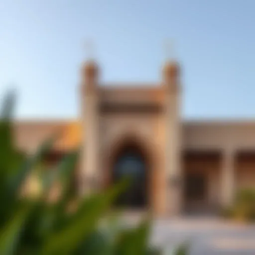 Exterior view of Al Shindagha Museum showcasing traditional architecture