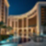 Stunning architectural design of Bulgari Jumeirah