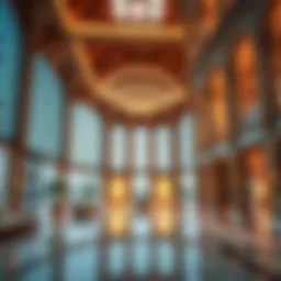 Stunning architectural design of داماك ميزون كور جاردن