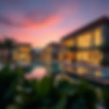 Luxury Villas at Gardenia Bay Stunning view of luxury villas in Gardenia Bay