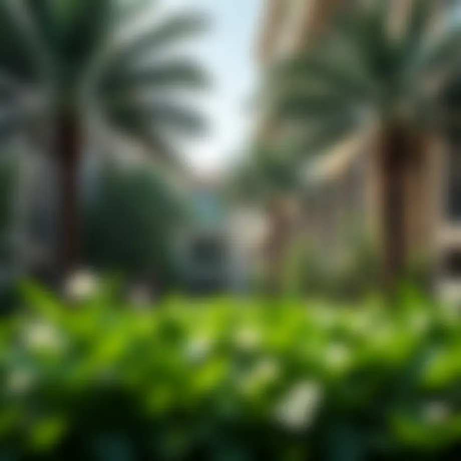 Vibrant greenery in the Green Community Dip