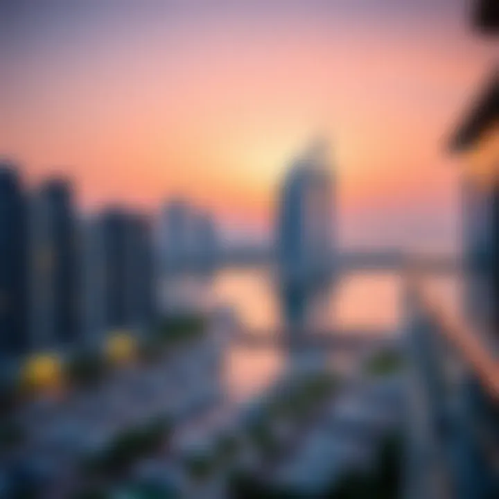 Luxurious view of Marina Hotel Apartments
