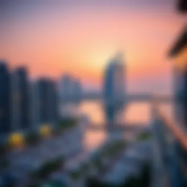Stunning Marina Hotel Apartments View Luxurious view of Marina Hotel Apartments