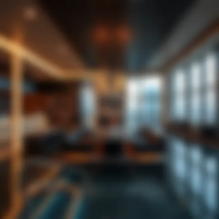 Modern amenities at Marina Hotel Apartments