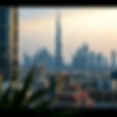 Opportunity in Dubai's Skyline A view of Dubai's skyline representing opportunity